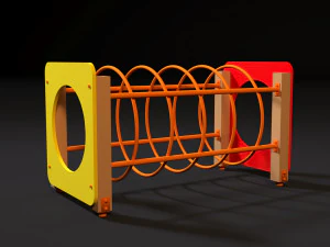 campo sportivo Modello 3D