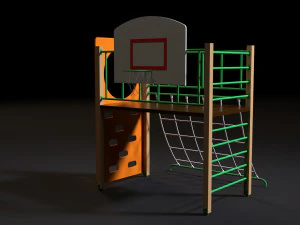 campo sportivo Modello 3D