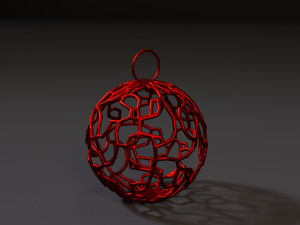christmas ball 3Dプリントモデル