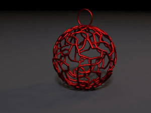 christmas ball 3D Print Model