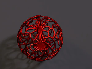 christmas ball 3D Print Model