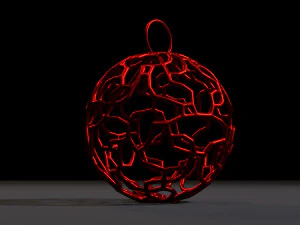 christmas ball 3D Print Model