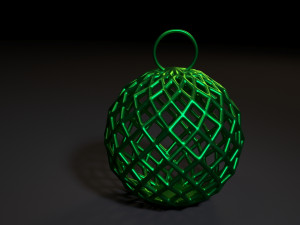 christmas ball 3D Print Model