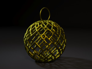 christmas ball 3D Print Model
