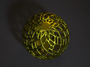 christmas ball 3D Print Model