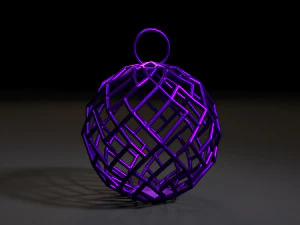 christmas ball 3D Print Model