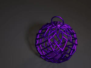 christmas ball 3D Print Model