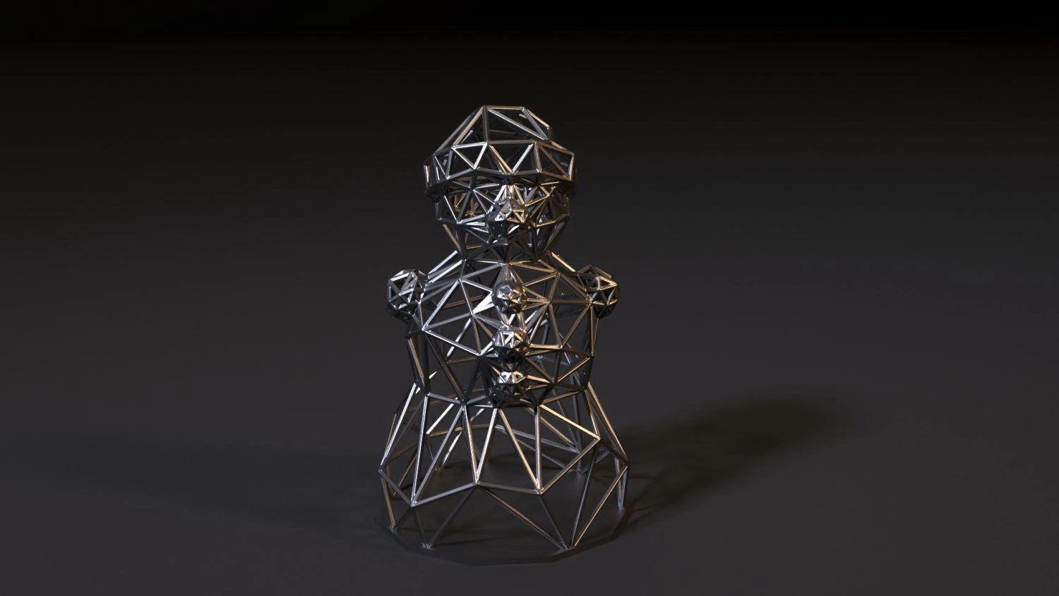 snowman 3D Print Model .c4d .max .obj .3ds .fbx .stl .blend 