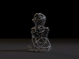 snowman 3D Print Model