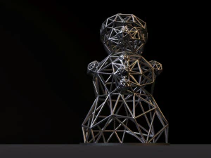 snowman 3D Print Model