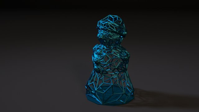 snowman Modelo de Impressão 3D .c4d .max .obj .3ds .fbx .stl .blend 