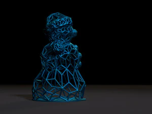 snowman 3D Print Model