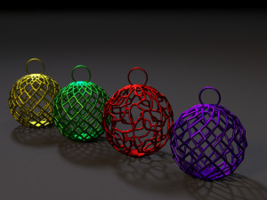 christmas decoration ball 3Dプリントモデル