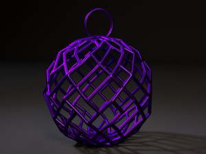 christmas decoration ball 3D Print Model