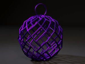 christmas decoration ball 3D Print Model