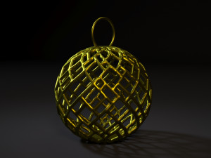 christmas decoration ball 3D Print Model