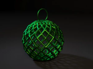 christmas decoration ball 3D Print Model