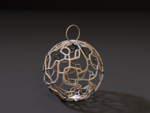 christmas decoration ball 3D Print Model