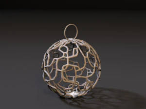 christmas decoration ball 3D Print Model