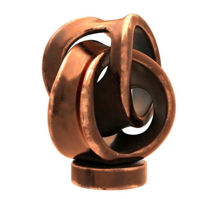 abstract sculpture 3D Model .c4d .max .obj .3ds .fbx .stl .blend