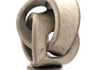 patung abstrak Model 3D