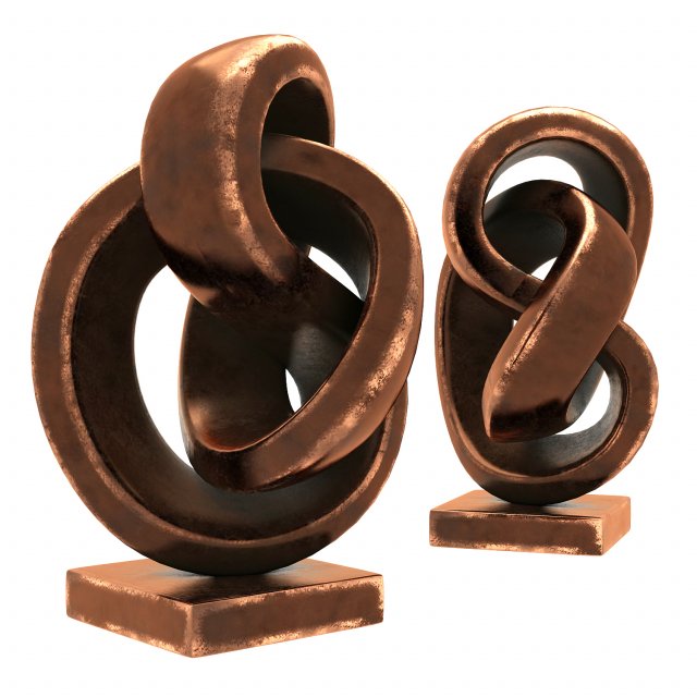 abstract sculpture Modelo 3D .c4d .max .obj .3ds .fbx .stl .blend 