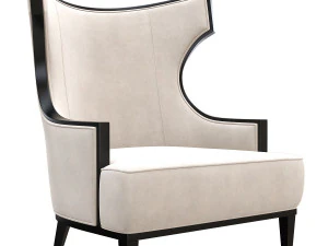 kursi berlengan Model 3D