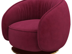baxter leon armchair 3D Модель