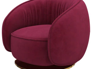 baxter leon armchair 3D Model