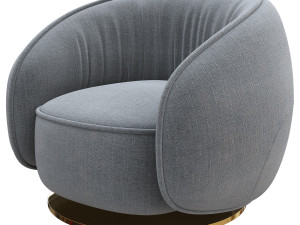 baxter leon armchair 3D Модель