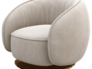 baxter leon armchair 3D Model