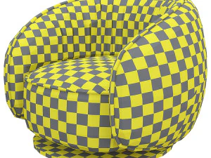 baxter leon armchair 3D Model