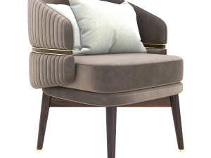 billy armchair Modelo 3D