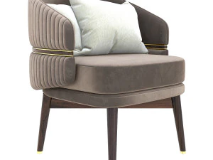 ビリーアームチェア 3Dモデル