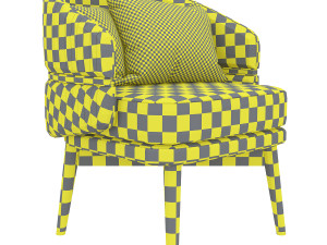 billy armchair Modello 3D