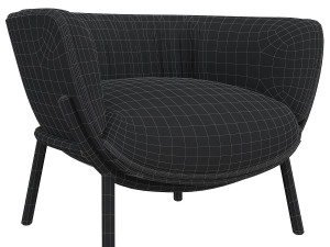 bombom infiniti armchairs Modello 3D