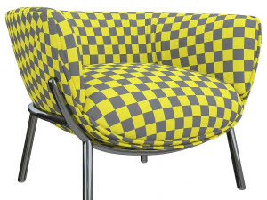 bombom infiniti armchairs 3D Model