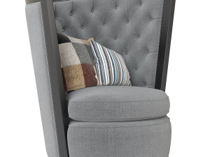calypso chair marge carson furniture 3D Model