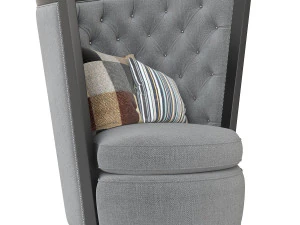 Sedia Calypso Marge Carson Mobili Modello 3D