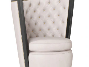 calypso chair marge carson furniture 3D Model