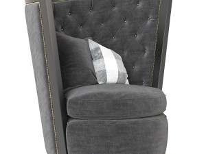 calypso chair marge carson furniture Modèle 3D