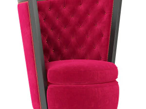 calypso chair marge carson furniture 3D Model
