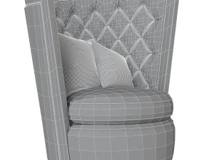 calypso chair marge carson furniture Modèle 3D