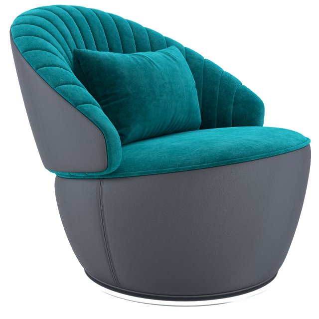 consonance-armchair-roche-bobois Modelo 3D .c4d .max .obj .3ds .fbx .stl .blend 