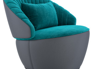 consonance-armchair-roche-bobois 3D Model