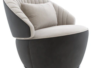 consonance-armchair-roche-bobois 3D Model