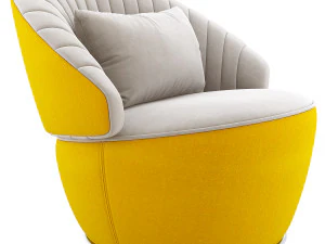 consonance-armchair-roche-bobois 3D Model