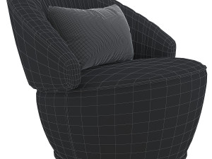 consonance-armchair-roche-bobois Modelo 3D
