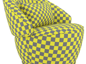 consonance-armchair-roche-bobois Modelo 3D