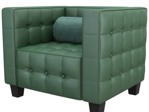 el sillon kubus de lilly reich josef hoffmann armchair 3D Model